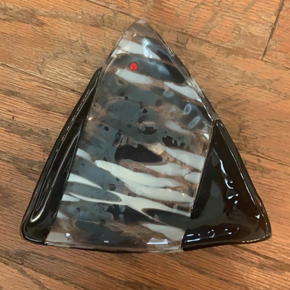 Handmade Decorative Fused Glass Tray - Picture 3 of 3